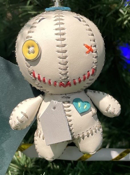 Выкройка кожаная игрушка Voodoo Doll